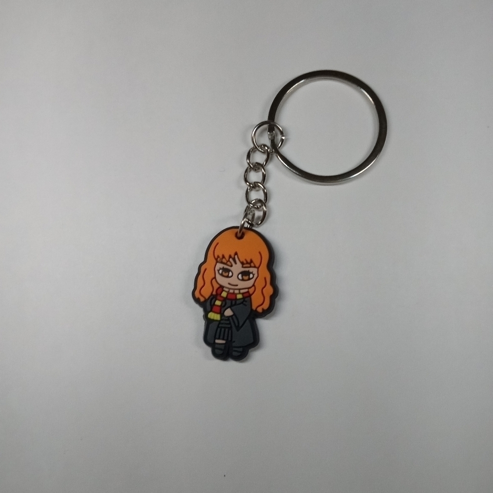 🆓 Free W/Purchase Harry Potter Anime Style Ginny Wesley Keychain NWT